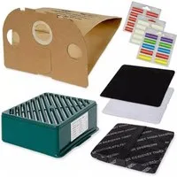 PRIMEBAG Staubsaugerbeutel 68 tlg Sparset 30 Beutel 8 Filter passend für Vorwerk Tiger 251 252