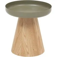 Atmosphera Créateur d'intérieur Beistelltisch Couchtisch mit einem Bein HERCYNA, Ø 40 cm (funktional)