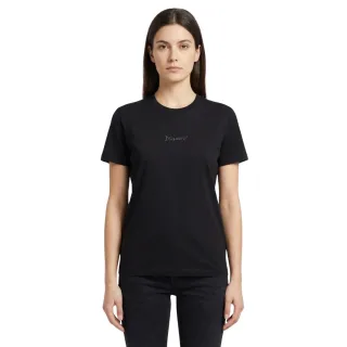 Dsquared2 Schwarzes T-shirt Mit Kleinem Signature-logo