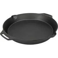 Feuerpfanne fp50h, mit 2 Henkeln schwarz, Ø 54cm