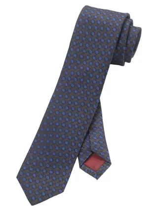 OLYMP - Krawatte, slim (6 cm) blau