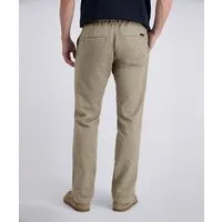 Pierre Cardin Leinenhose Chino Clemont Leinen Mix mit elastischem Bund und Kordelzug