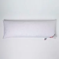 Homescapes Federkissen Seitenschläferkissen 40 x 145 cm – Entenfeder-Körperkissen mit Bezug, Füllung: 100 % Entenfedern