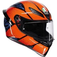 AGV Motorradhelm K1 S Speedarmor Helm, vorbereitet für Kommunikationssystem,geeignet für Brillenträger,v