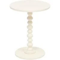 Atmosphera Créateur d'intérieur Beistelltisch Couchtisch ALIX mit dekorativem Bein, Ø 38 cm (funktional)