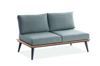 Gartensofa 2-Sitzer Serra