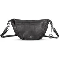 Cas8 Umhängetasche in halbmondform - Moonbag für Damen aus premium Leder