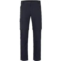 Bergson Outdoorhose ARRESÖ COMFORT Zipp Off Herren Wanderhose, leicht, strapazierfähig, Normalgrößen, Nacht blau