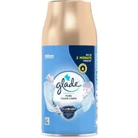 Glade Raumduft-Nachfüllflasche Automatic Spray Nachfüller Pure Clean Linen, 269 ml