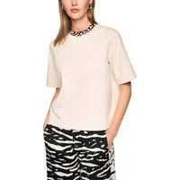 Marc Cain T-Shirt Mon Cherry Premium Damenmode gerade Form, Rundhals