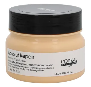 L'Oreal Serie Expert Absolut Repair Gold Quinoa Mask.