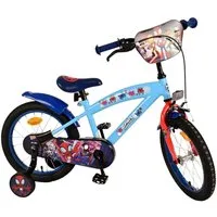 Volare Kinderfahrrad 16 Zoll Kinder Fahrrad Rad Marvel Spidey Amazing Friends 21786-SACB, 1 Gang, Rücktritt, Stützräder, Schutzbleche, Kettenschutz
