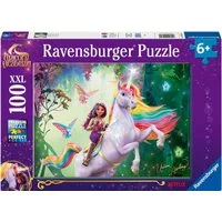 Ravensburger Puzzle Unicorn Academy, Sophia und Wildstar, 100 Puzzleteile, 100 XXLTeile, Made in Germany