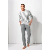 H.I.S Pyjama (2 tlg., 1 Stück) Schlafanzug mit garngefärbten Streifen