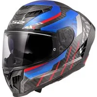 LS2 Motorradhelm FF807 Dragon Trax Carbon Helm, Vorbereitet Für Kommunikationssystem,notfallsystem-polsterung (eq