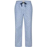 Phil & Co. Pyjamahose Herren Schlafanzughose lang Web Qualität (1-tlg) Baumwolle