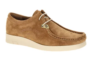 Panama Jack Damenschuhe Light B6 cuero Braun - bequeme Schn?r-Halbschuhe, Mok...