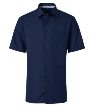 VENTI - Businesshemd Kurzarm blau - Gr. - 56