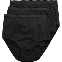Ulla Popken Slip Maxislips 3er-Pack High Waist (3-St)