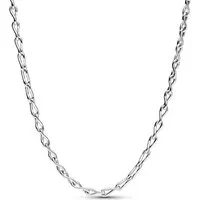 Pandora Gliederkette Infinity Gliederkette für Damen, 925er Silber, PANDORA Moments
