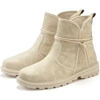 Vivance Boots, Stiefel Stiefelette mit raffinierten Bindebändern VEGAN