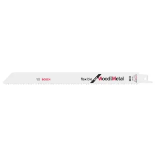 Bosch Säbelsägeblatt S 1122 HF für Säbelsägen, 100er-Pack - 2608656034