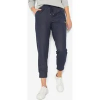 bonprix Sweathose aus überwiegend Baumwolle, mit Bündchen, regular fit