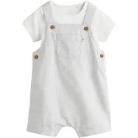 Next Body & Hose Baby-Set mit Latzhose und Bodysuit (2-tlg)