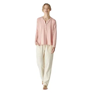 Bedruckter Langarm-Pyjama für Damen JJBEP0501