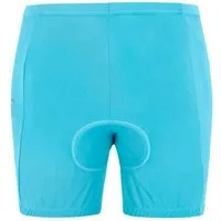 Gonso Fahrradhose CAPRI Damen Radhose Hot Pants Körpernah mit Sitzpolster nahtfrei geprägtes, tri-elastisches RELAX GEL COMFORT Sitzpolster