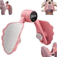 ibettertec Beckenbodentrainer Oberschenkeltrainer Beckenbodentrainer mit Zähler für Frauen, Stärkeeinstellung mit Drei Gängen und Intelligenter Datenchip, Po Trainer Beintrainer,Beine Trainingsgerät für Zuhause Damen Frau