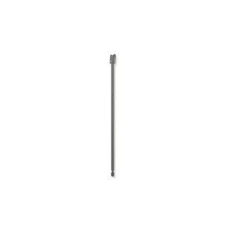 Hewi System 900 Bodenstütze 900.50.02160SC senkrechte Länge 565, für Montagehöhe 680 mm, Edelstahl pulverbeschichtet dunkelgrau, perlglimmer tiefmatt
