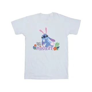 Disney - "Lilo & Stitch Hippity Hop Stitch" T-Shirt für Mädchen (Weiß)