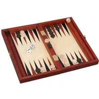 goki Spielesammlung Backgammon Koffer goki, gesellschaftsspiel, im praktischen Klappkästchen