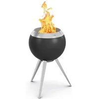 höfats Feuerschale MOON 45, 55, (rauch-und geruchsarm dank Holzvergaser-Technologie und zweistufigem Verbrennungsprozess, Feuerstelle mit ⌀ 45 cm oder 55 cm)