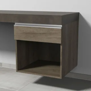 Sanipa Anbau-/Solitärschrank 2morrow (L2353) 510x500x520 Eiche-Nebraska, L235337 L235337