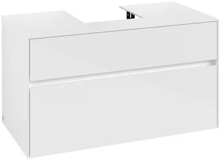 Villeroy & Boch Waschtischunterschrank Collaro C09400 1000x548x500mm Glossy White C09400DH