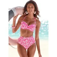 Vivance Bügel-Bandeau-Bikini-Top Leni, mit gelaserter Wellenkante