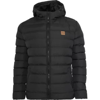 Urban Classics - "Basic" Steppjacke für Herren (Schwarz)
