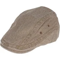 MIRROSI Schiebermütze mit Shirm, Stoff mit Textur, aus 100% Baumwolle (Outdoor Cap, Flatcap, Feldmütze, Gatsby Cap, Herrenmütze) Atmungsaktiv, Einheitsgröße, Unisex, Damen Herren