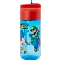Super Mario Trinkflasche Super Mario Luigi Yoshi Toady Kinder Wasserflasche, Flasche 430 ml