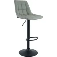 CLP Barhocker Mapun (1er), höhenverstellbar, Bodenschoner