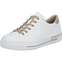 Rieker Plateausneaker harmonischen Kontrastdetails, Freizeitschuh, Halbschuh, Schnürschuh