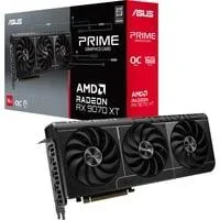 Radeon RX 9070 XT PRIME GAMING OC, Grafikkarte grau, RDNA4, GDDR6, 3x DisplayPort, 1x HDMI 2.1