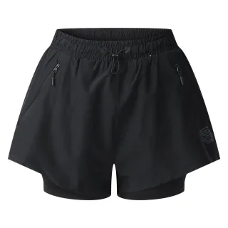 Umbro - "Pro" Hybrid-Short für Damen , Training (Schwarz)