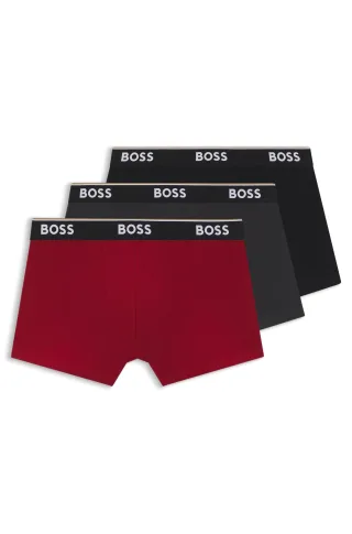 BOSS Menswear Black - Trunk 3P Power patterned - Gr. - M