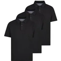 Redmond Poloshirt 3er Pack Basic (Spar-Set, 3-tlg) Poloshirt - Baumwolle - Atmungsaktiv