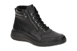 Waldl?ufer 698801 Damen Stiefeletten KALEA Schwarz - bequeme Stiefelette