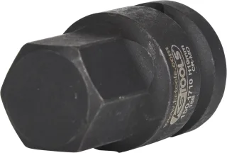 KS Tools 1/2" Kraft-Bit-Stecknuss, Innensechskant - 150.1710