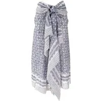 Guru-Shop Sarong Leichter Pareo Schal, Sarong, handbedrucktes..